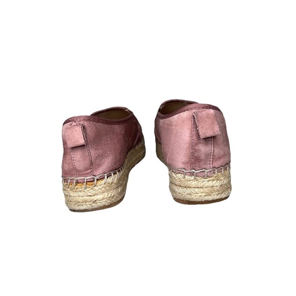 Sam Edelman Carrin Suede Platform Espadrilles Shoes Pink Women Size 8M Slip On - Picture 4 of 7
